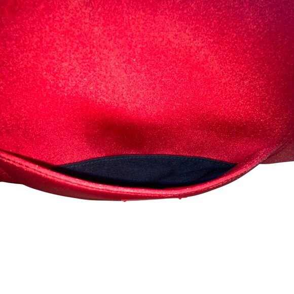 Coach Women’s Red Nylon With Leather Handles Zipper Closure Tote Bag - Picture 13 of 14